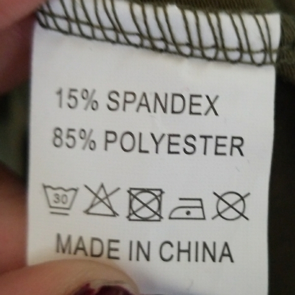 Rephyllis Going Out olive green bodycon NWT large - Picture 4 of 5